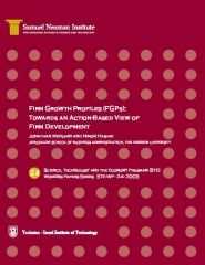 Firm Growth Profiles (FGPs): Towards an Action-Based View of Firm Development STE-WP-24