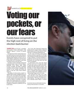 Voting our pockets, or our fears