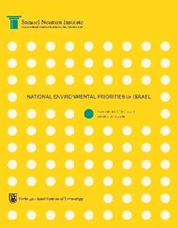 National Environmental Priorities of Israel (English Abstract 2000)