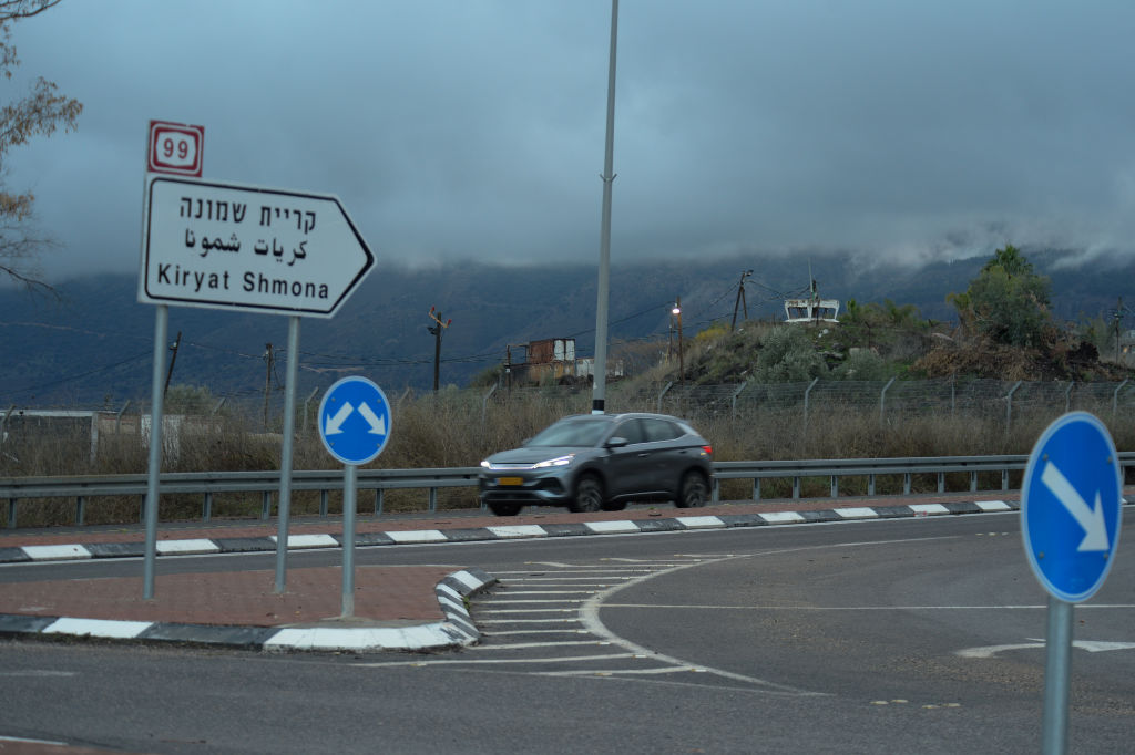 KIRYAT SHMONA, ISRAEL - DECEMBER 30: An Israeli military observation post overlooks Route 99 to the country's northernmost town on December 30, 2024 in Kiryat Shmona, Israel. Israel and Hezbollah are working to implement a 60-day ceasefire agreement reached on November 27. As Houthi missiles from Yemen continue to target central Israel, and as the war in Gaza continues with no progress in ceasefire talks with Hamas, the Israeli military and civilian population remain on high alert. (Photo by Martin Fraser/Getty Images).